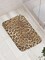 Ambesonne Leopard Print Bath Mat, Skin Pattern of a Wild Savannah Animal Powerful Panther Big Cat, Plush Bathroom Decor Mat with Non Slip Backing, 29.5" X 17.5", Beige Brown